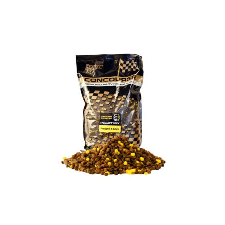 Benzar Concourse Twister pellet mix – ananász-vajsav 800g