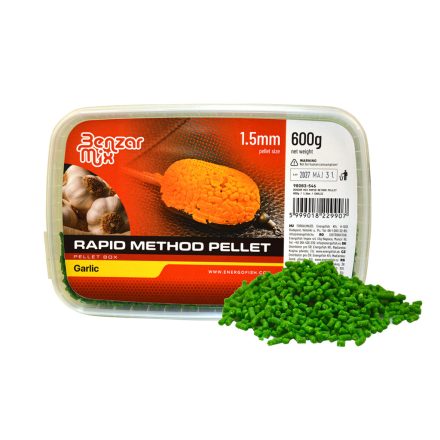 Benzar Rapid Method Pellet 1,5mm – fokhagyma 600g