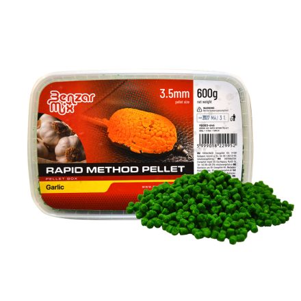 Benzar Rapid Method Pellet 3,5mm – fokhagyma 600g