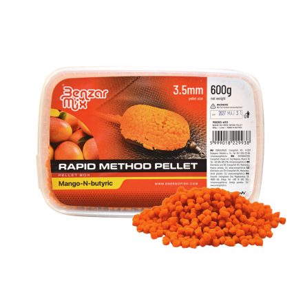 Benzar Rapid Method Pellet 3,5mm - mangó & vajsav 600g