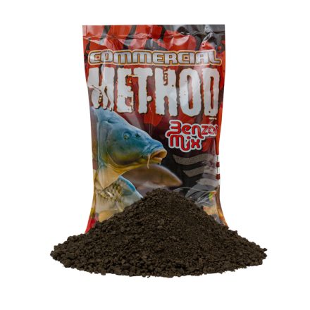 Benzar Mix Commercial etetőanyag – black halibut fekete 800g