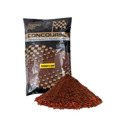 Benzar Mix Concourse Method etetőanyag – eper-tintahal 800g