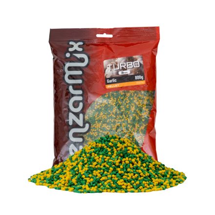 Benzar Turbo Pellet 3mm – fokhagyma 800g