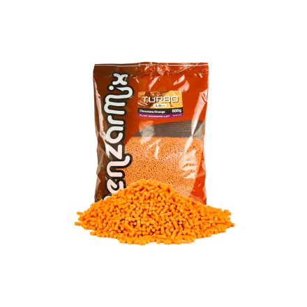 Benzar Fluo Micropellet 1,5mm – csoki-narancs 800g