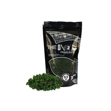 The One Ready Bag pellet mix – black smoked fish 500g