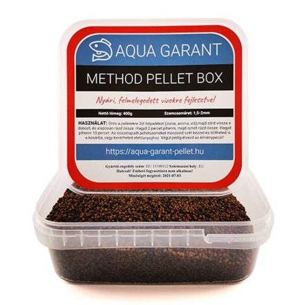 Aqua Garant Method Pellet Box – nyári 400g