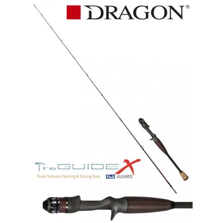 Dragon Proguide-x baitcasting pergetőbot 14-35g 218cm 1+1 rész