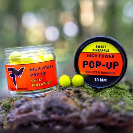 Feedermania HIGH POWER POP-UP BOILIES & BARRELS 10 MM SWEET PINEAPPLE