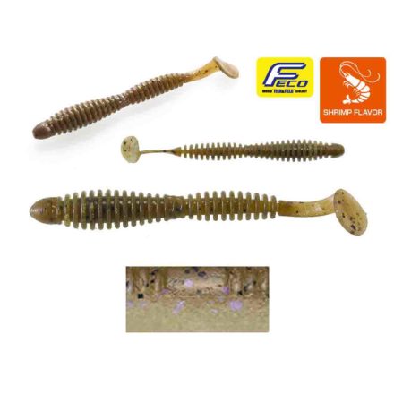 Tiemco Locoism Flexy Shad 3"/ 76mm – Electric shiner