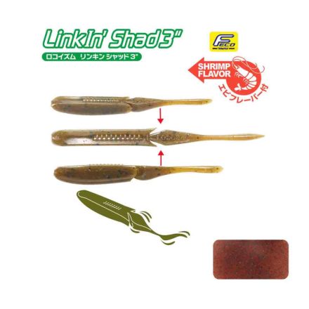 Tiemco Linkin Shad 4"/ 100mm – 142