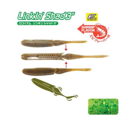 Tiemco Linkin Shad 4"/ 100mm – 152