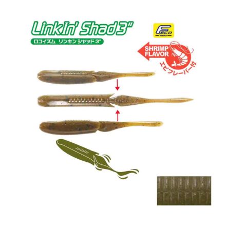 Tiemco Linkin Shad 4"/ 100mm – 005NS