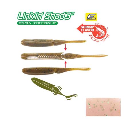 Tiemco Linkin Shad 5"/ 127mm – 155