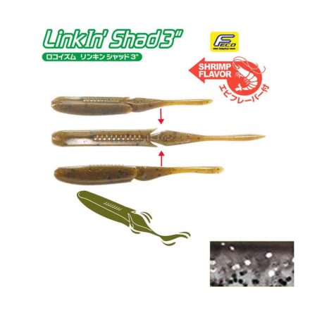Tiemco Linkin Shad 5"/ 127mm – 240