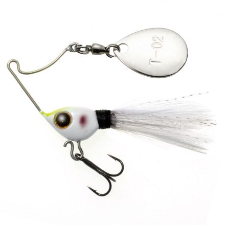 TIEMCO spinnerbait NECROMANCER 6.5gr 45mm 10 Christal White