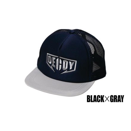 DECOY DA-17 FLAT MESH CAP Black Grey