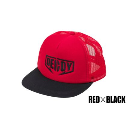 DECOY DA-17 FLAT MESH CAP Red Black