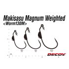DECOY offset horog súlyozott  worm 130m makisagu magnum #10/0 14gr