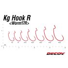 DECOY offset  horog worm 17r kg 1 blood red
