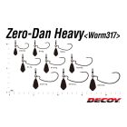 DECOY offset horog súlyozott  worm 317 zero-dan heavy #1/0 9gr