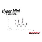 DECOY offset  horog worm 27 kg hyper mini 2