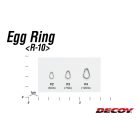 DECOY kulcskarika  R-10 EGG RING SILVER 2 50lbs