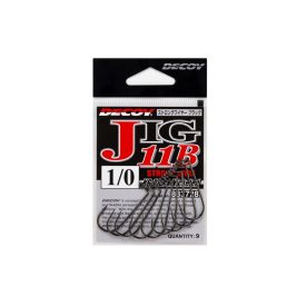 DECOY horog jig11b strong wire black #1/0