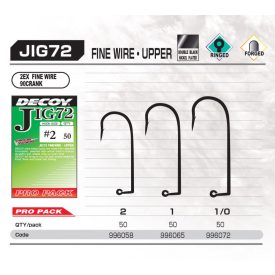 DECOY horog pro pack jig72 upper fine wire #1/0
