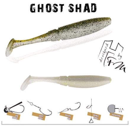 Herakles Ghost Shad 3"/ 76mm – Sexy shad
