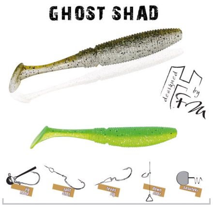 Herakles Ghost Shad 2"/ 51mm – Lemon shad