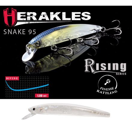 HERAKLES snake 95sp 9.5cm 9gr white impact 