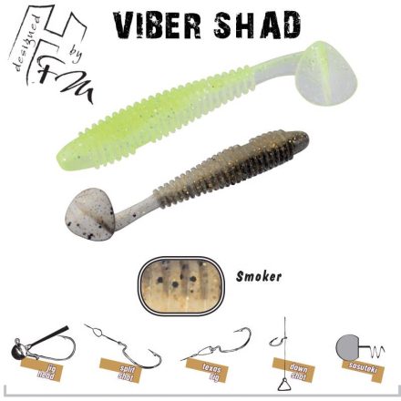 Herakles Viber Shad 3"/ 76mm – Smoker