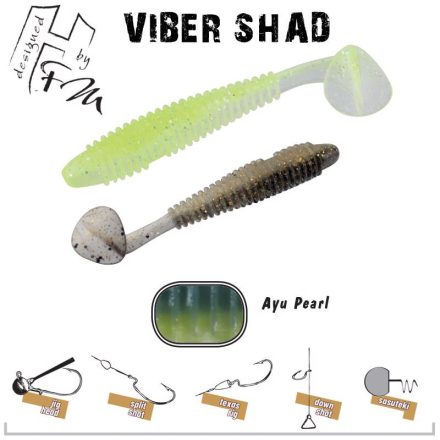Herakles Viber Shad 3"/ 76mm – Ayu pearl