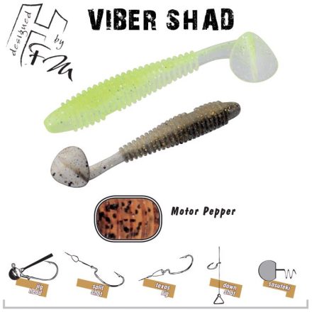 Herakles Viber Shad 3"/ 76mm – Motor pepper
