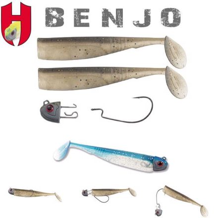 Herakles combo horog benjo shad 3"/ 76mm blue combo shad