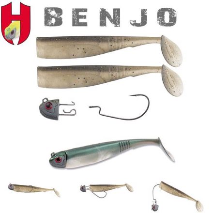 Herakles combo horog benjo shad 3"/ 76mm shiner