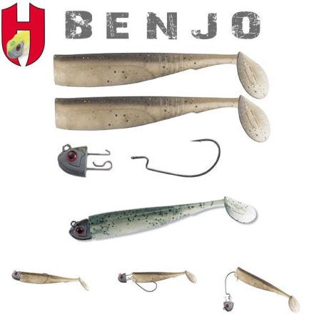 Herakles combo horog benjo shad 3"/ 76mm Baitfish