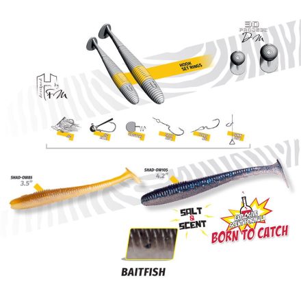 Herakles Shad-Ow 3,5"/ 89mm – Baitfish