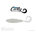 BIWAA tailgunr curly 2.5" 6.3cm 008 pearl white