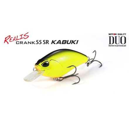 DUO REALIS CRANK 55SR KABUKI 5.5cm 10gr CCC3028 Ghost Chart