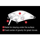 DUO REALIS CRANK 50SSR KABUKI 5cm 8.5gr CCC3028 Ghost Chart