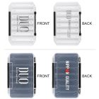 DOBOZ DUO REVERSE LURE CASE 100 19.3x10x3cm White/Silver Logo