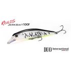 DUO REALIS JERKBAIT 100F 10cm 13.7gr ACCZ402 Gunmetal M White Tiger