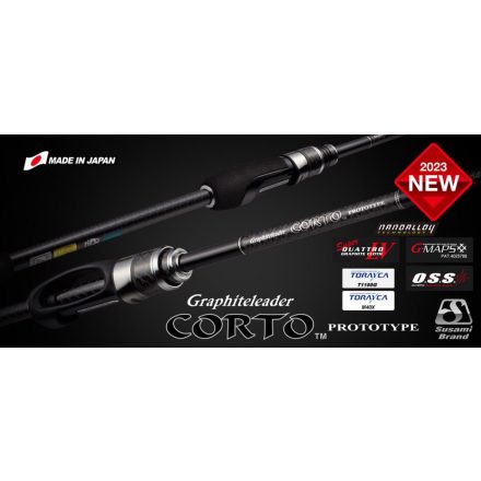 Graphiteleader CORTO PROTOTYPE 23GCORPS 612L-T 1.85m Fast 3gr Light