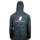 MAJOR CRAFT SUN PROTECTION HOODIE UV ÁLLÓ KAPUCNIS FELSŐ M Dark Gray