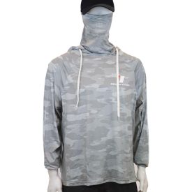   MAJOR CRAFT SUN PROTECTION HOODIE UV ÁLLÓ KAPUCNIS FELSŐ M Light Gray