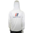 MAJOR CRAFT SUN PROTECTION HOODIE UV ÁLLÓ KAPUCNIS FELSŐ 3L White