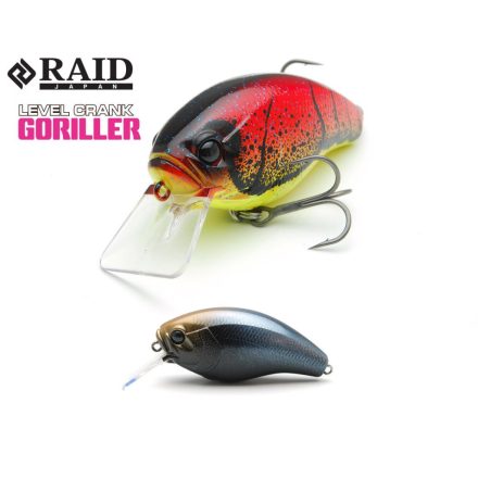RAID level crank goriller 66mm 17.5gr 016 silver back