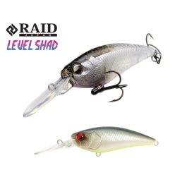 RAID LEVEL SHAD 50.3mm 4.3gr Su 034 Neon Shad