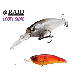 RAID LEVEL SHAD 50.3mm 4.3gr Su 035 Sparkling Red